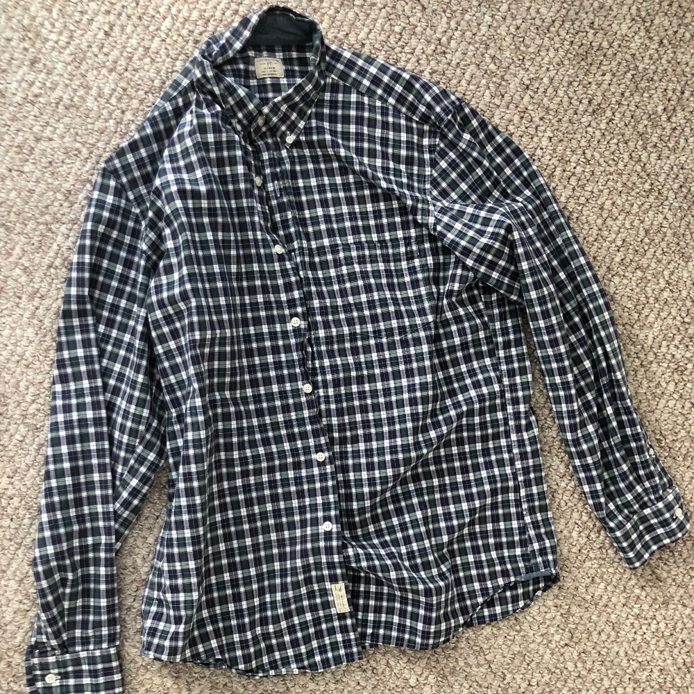 J crew long sleeve button down